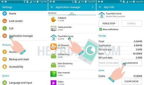 Cara Mengatasi TouchWiz Depan Terhenti Samsung