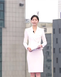 20250603 제21대 대통령 선거 KBS 방송 신입 아나운서 총출동 멋진 의상 홍주연 아나운서 투피스