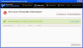 Malwarebytes limpio