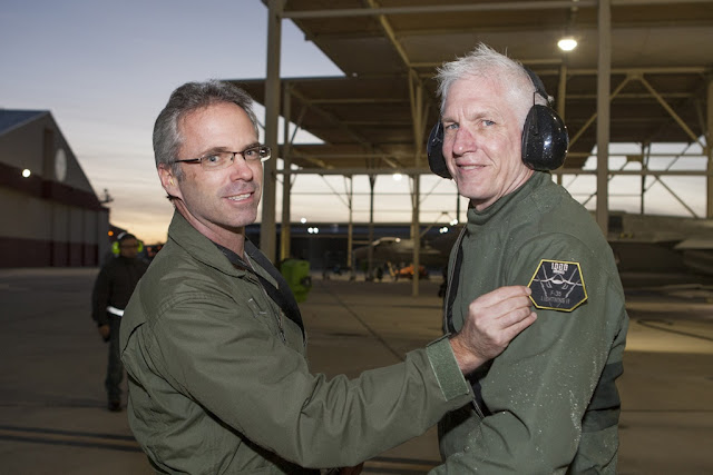 LOCKEED MARTIN TEST PILOT REACHES 1000 FLIGHT HOURS IN F35 JSF