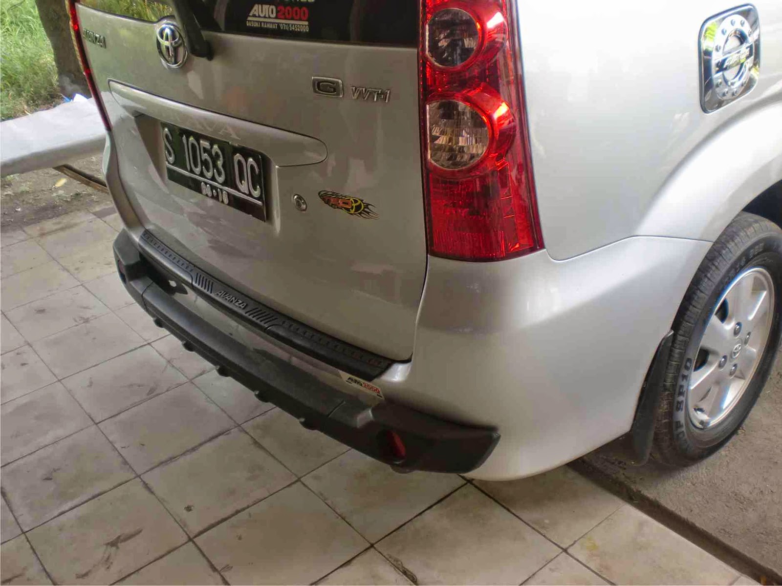 Bemper Belakang Avanza xenia Lama VARIASI MOBIL 