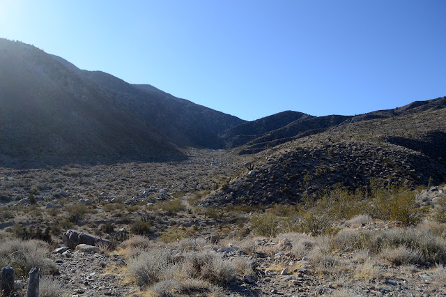 wide canyon with a flat bottom