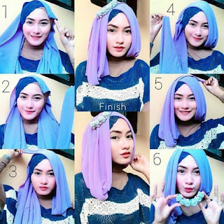 Tutorial Gaya Hijab Dian Pelangi Sesuai Islam