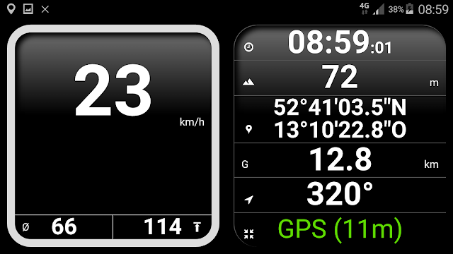 Screenshot Easy Speedometer Pro