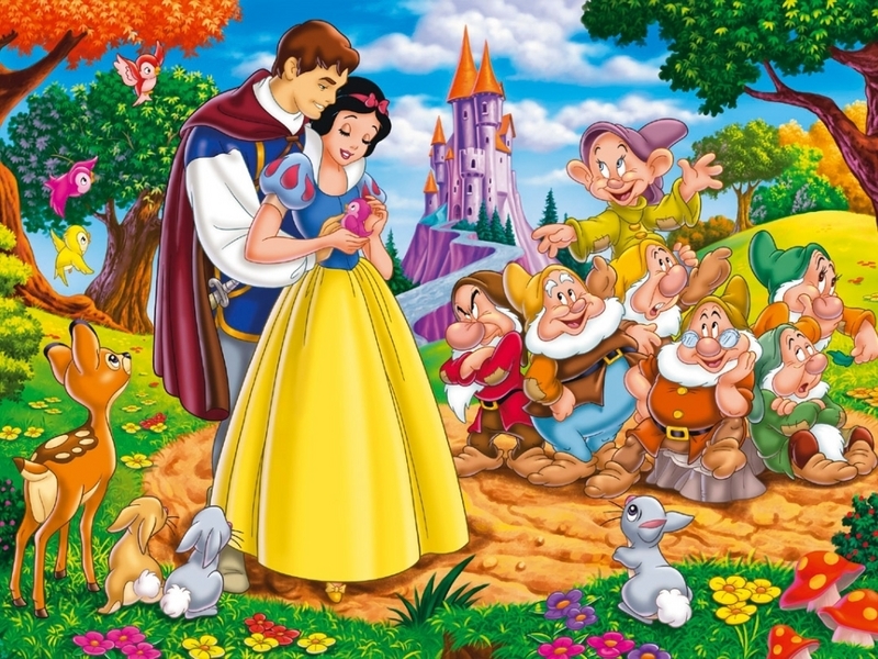 Cerita Berbahasa Inggris - Snow White and the Seven Dwarfs