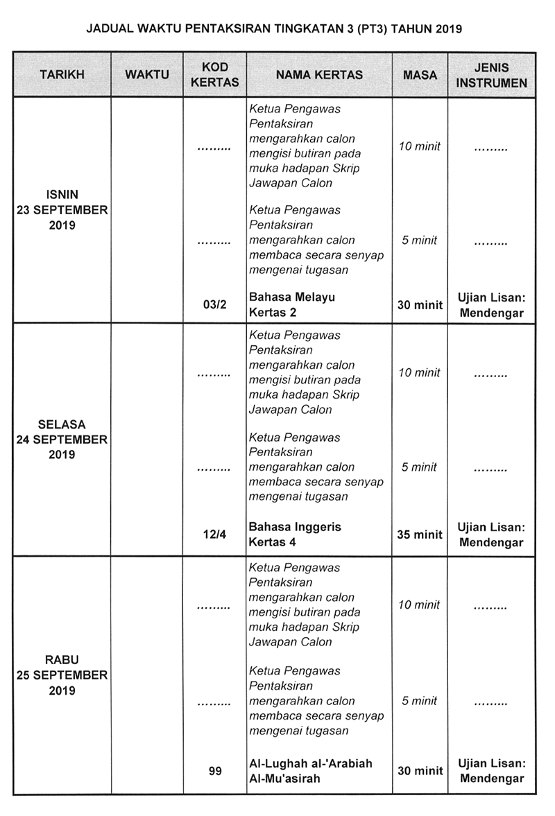 Kertas Soalan Pt3 Bahasa Cina - Contoh 408