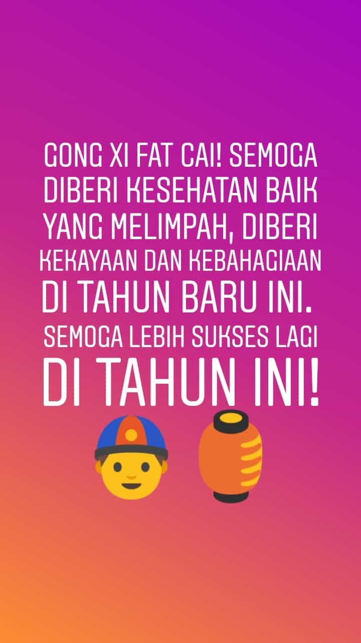 Kata Ucapan Imlek Terbaru Untuk Caption Dan Status Kosngosan