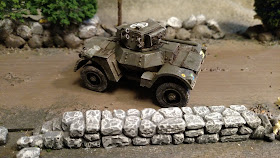 British 11th Armoured Division Daimler MK1