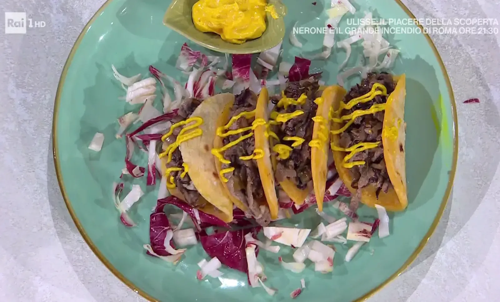 Tacos straccetti e radicchio delle sorelle Andriolo