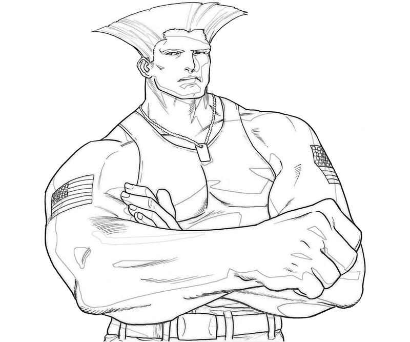 guile-style-coloring-pages