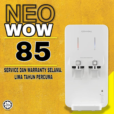 Coway Neo RM85 dan 5 tahun PERCUMA