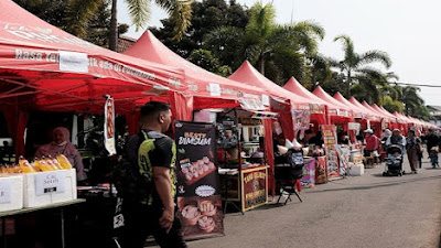  88 UMKM dan Pasar Murah Meriahkan Virajati Expo 2023 Sesko AD
