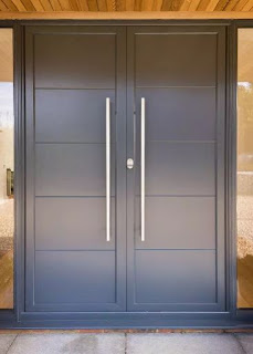 Model 2 Pintu Depan Rumah Minimalis