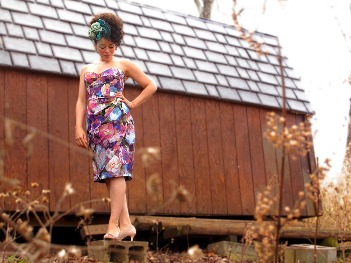 oonaballoona | a blog by marcy harriell | silk bustier dress | burdastyle sewing