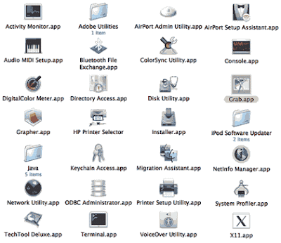 mac utilities folder