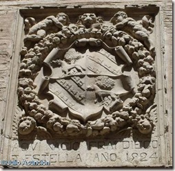 Casa de Fray Diego de Estella - Blasón familiar