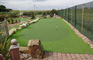 Putting Green at Championship Adventure Golf in New Brighton