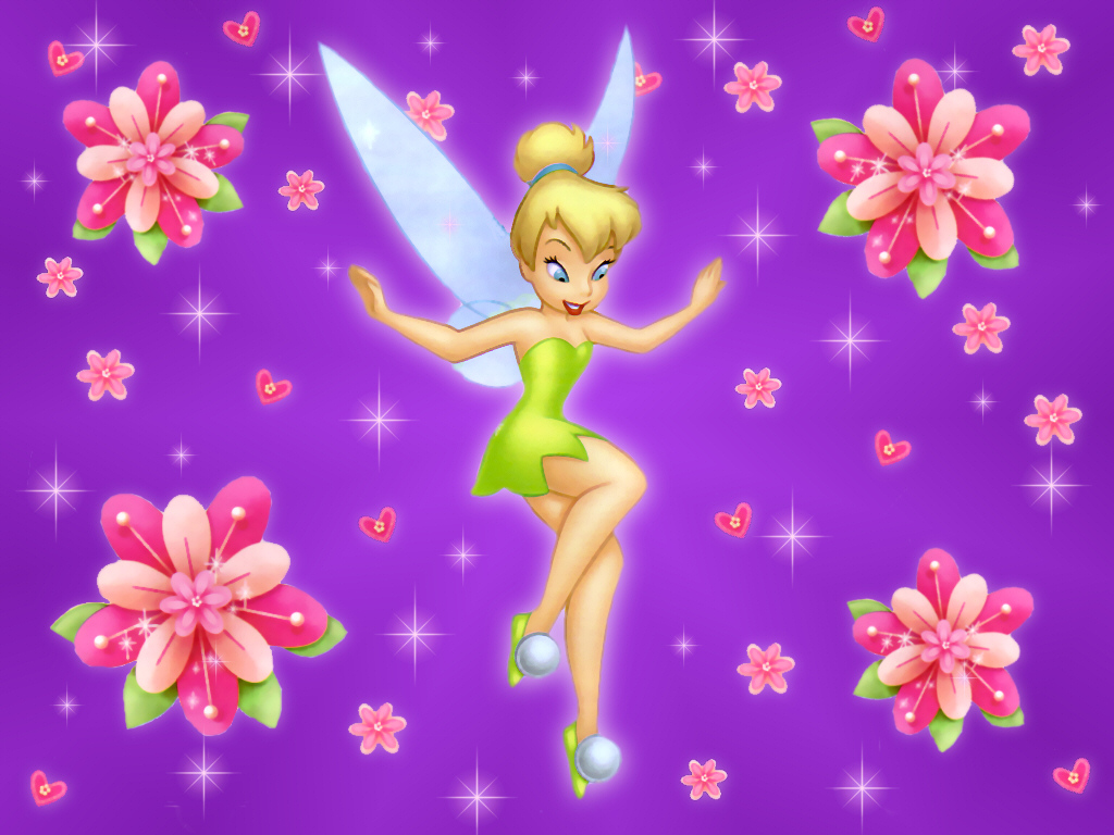 Tinker Bell Disney Birthday Background  newhairstylesformen2014.com