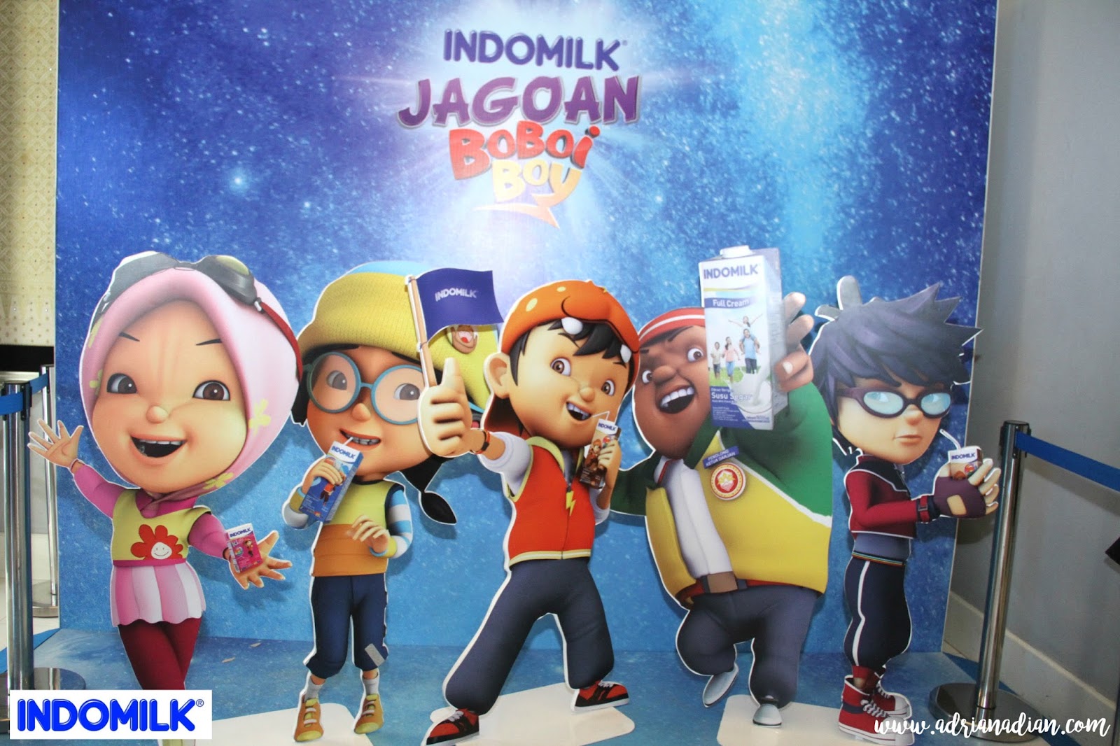 Indomilk Jagoan BoboiBoy Papan Permainan Edukatif Untuk Anak