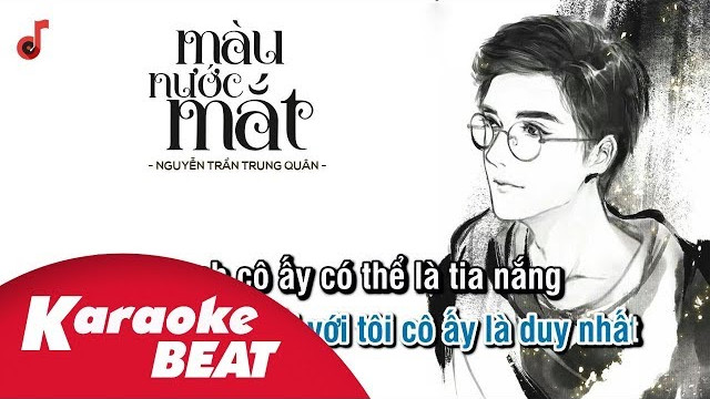 Karaoke Màu Nước Mắt - Nguyễn Trần Trung Quân