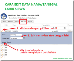 Salah satu fitur tambahan di verval pd :CARA EDIT DATA VERVAL PD