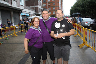 Campeonato de lanzamiento de chapela en las fiestas de Retuerto