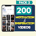 200 Motivation Videos - Pack 2