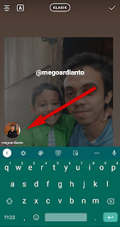 cara tag orang lain di story instagram