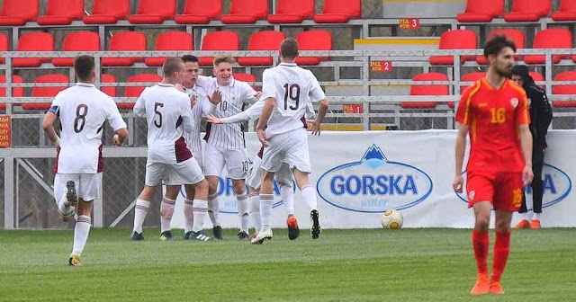 EM Quali: Mazedoniens Fußball Nachwuchs mit Niederlagen