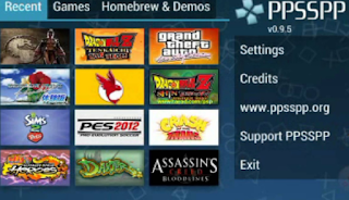 Kumpulan Game PSP PPSSPP ISO CSO Android