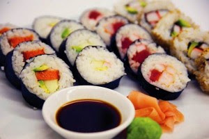 Sushi Jepang yang menyehatkan