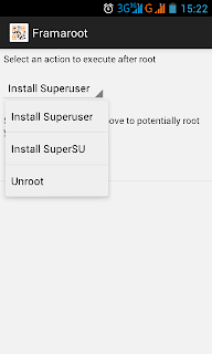 Pilih salah satu Install Superuser atau SuperSU