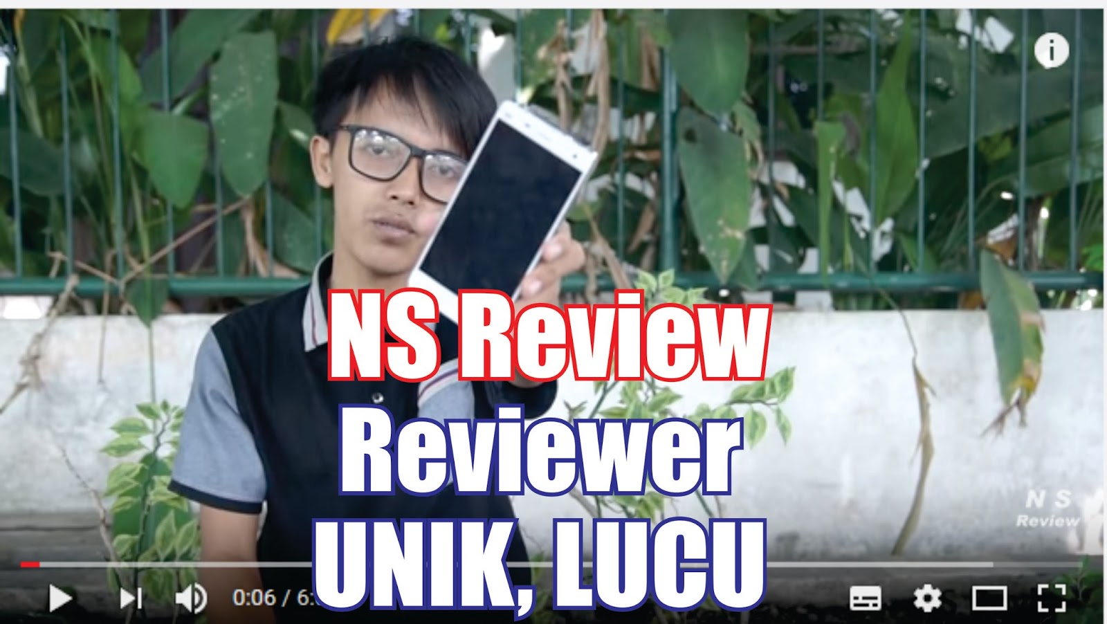 NS Review Channel Youtube Reviewer HP Unik Kocak Abis HapeHack