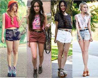 Cropped com shorts