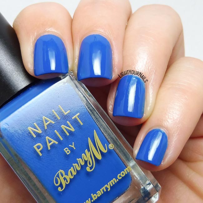 Smalto Barry M Cobalt Blue nail polish