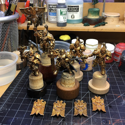 Adeptus Custodes WIP Partial Final Highlights