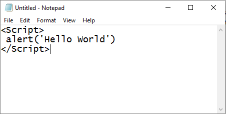 How To Save Javascript File In Notepad