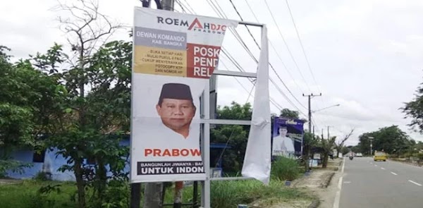 Laporkan Saja Perusakan Alat Peraga Kampanye ke Polisi