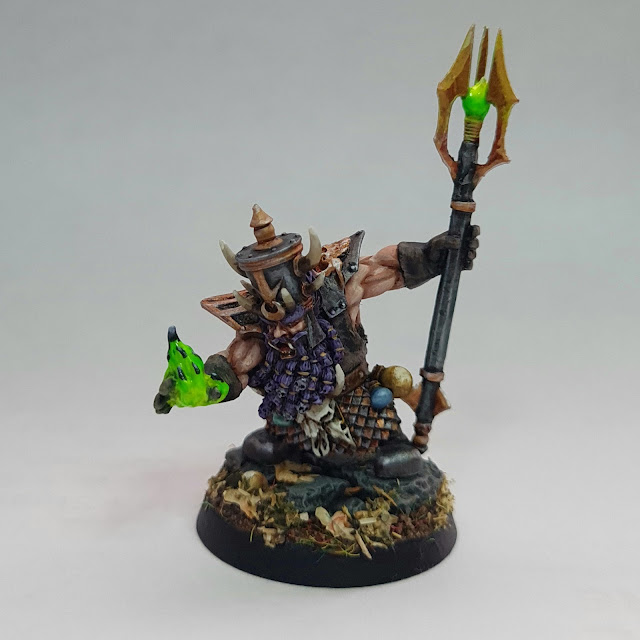 Chaos dwarf sorcerer