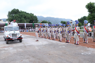 कृषि मंत्री लालचंद कटारिया ने किया ध्वजारोहण