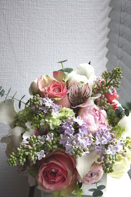 English Country Garden Wedding Bouquet