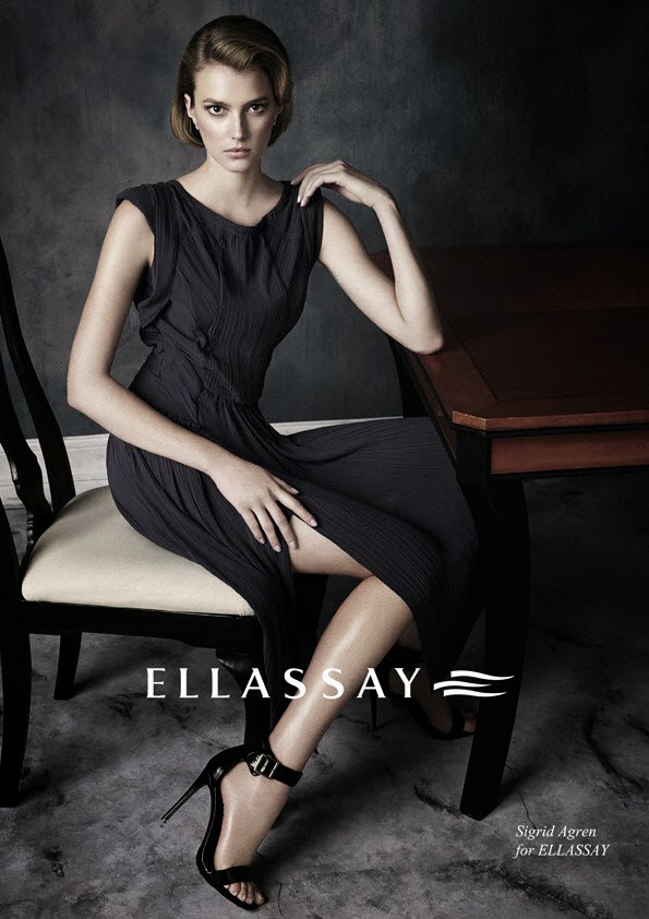 Ellassay Spring/Summer 2014 Campaign featuring Sigrid Agren