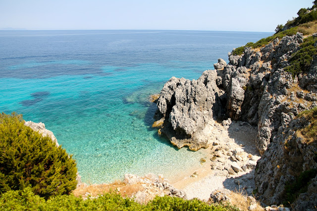 Kako Lagadi Beach, Kefalonia Greece