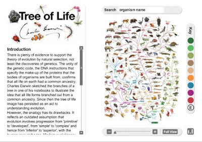 intercactive tree of life