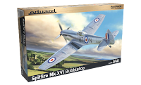 Eduard 1/48 Spitfire Mk. XVI Bubbletop (8285) Colour Guide & Paint Conversion Chart