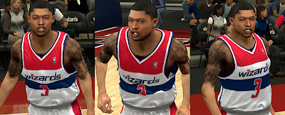 NBA 2K13 Patch Bradley Beal New Face Mod