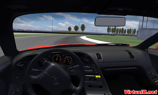 onboard toyota Supra rFactor