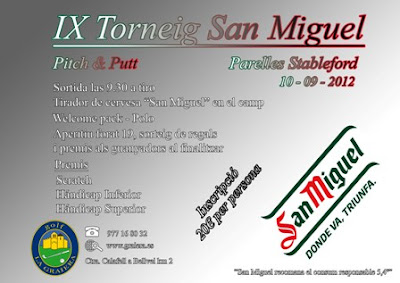 Torneo San Miguel en Pitch & putt La Graiera