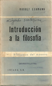 INTRODUCCIÓN A LA FILOSOFÍA