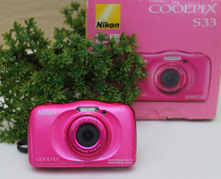 Jual Nikon Coolpix S33 Bekas Fulset ( Pink Imutt )